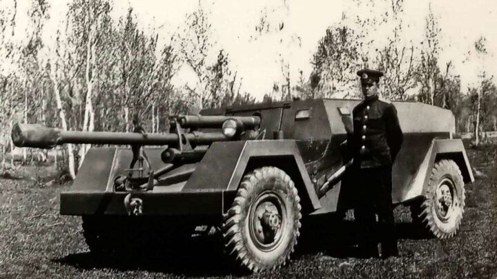 ГАЗ-68 колесная САУ