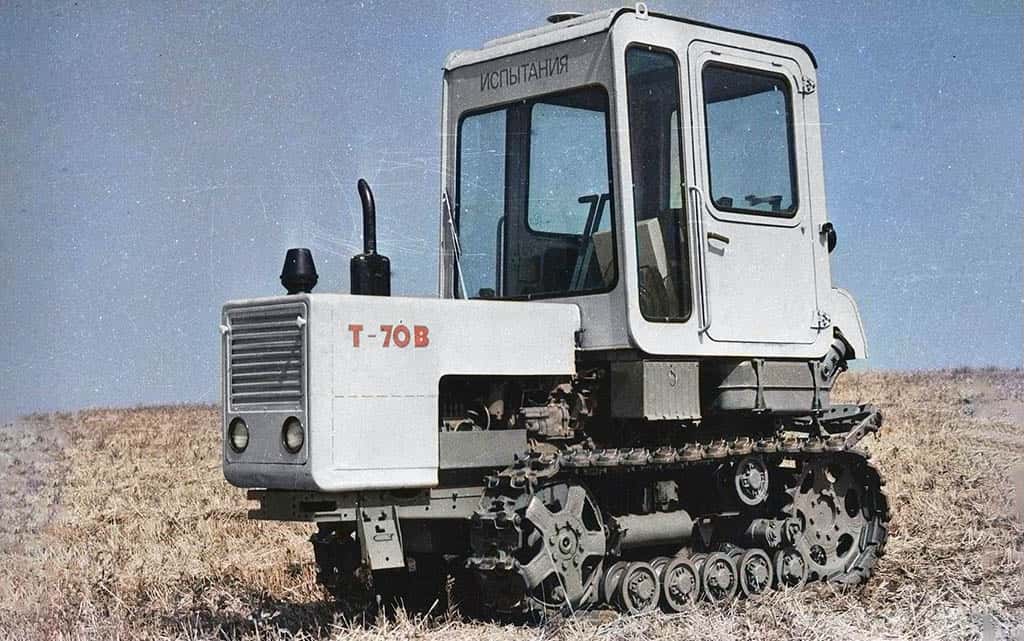 Самые необычные советские тракторы - Т-70В